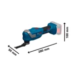 Акумулаторен мултифункционален инструмент BOSCH GOP18V-30 Solo - Image 3