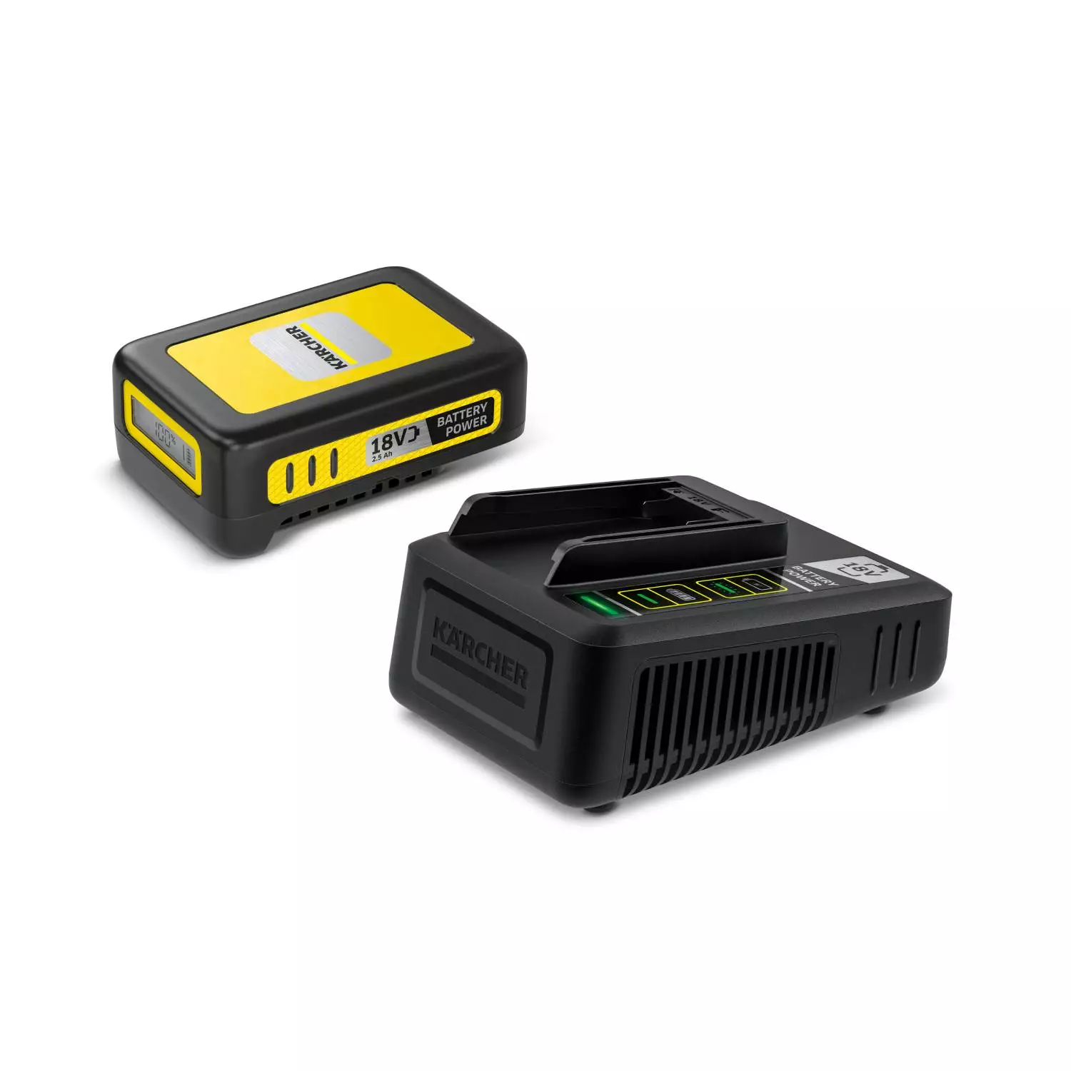bateriq-akumulatorna-karcher-startov-komplekt-battery-power-1825-154786 Комплект батерия и зарядно устройство KARCHER Battery Power 18/25 + зарядно - Image 1