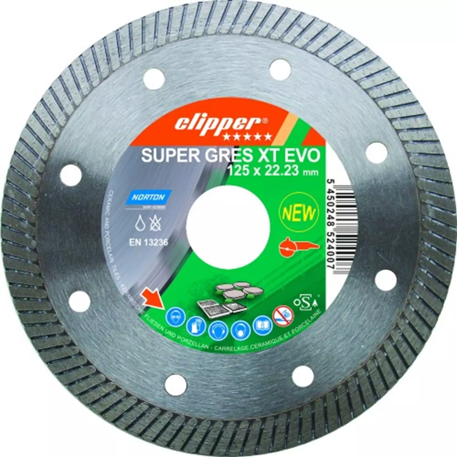 disk-diamanten-norton-125h14h2223mm-259856 Диск диамантен NORTON 125х1.4х22.23мм - Image 1