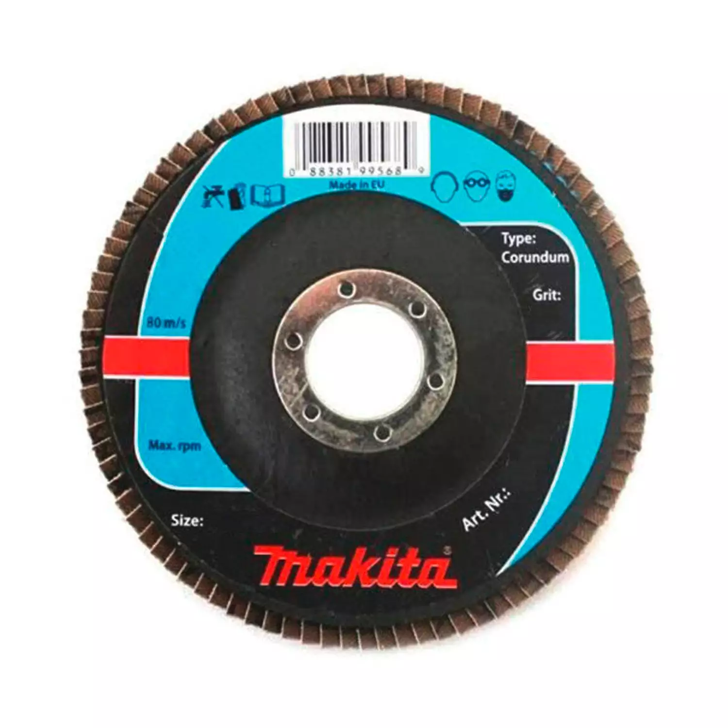 disk-lamelen-makita-125x2223-p60-249685 Диск ламелен MAKITA 125x22.23 P60 - Image 1