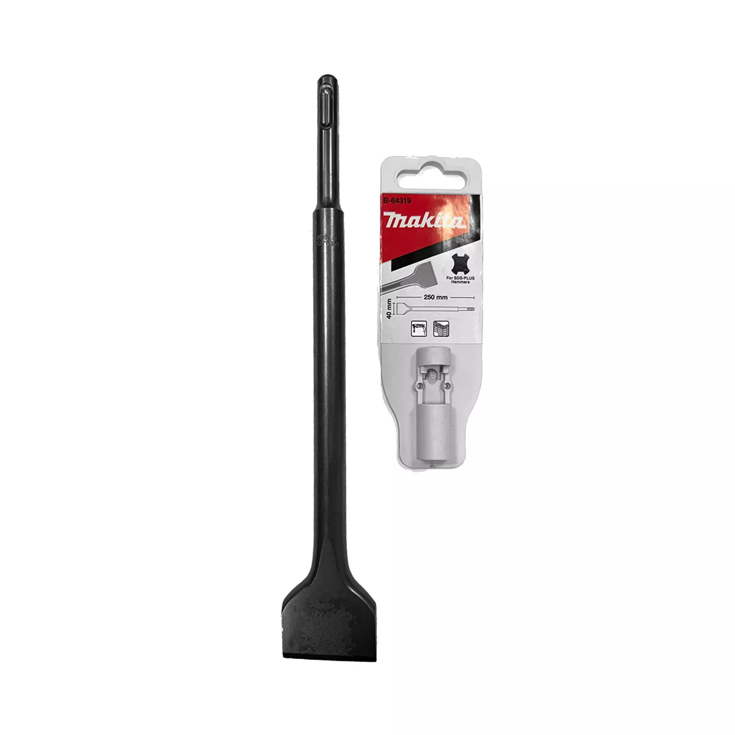 dleto-plosko-makita-40h250mm-249643 Длето плоско MAKITA 40х250мм - Image 1