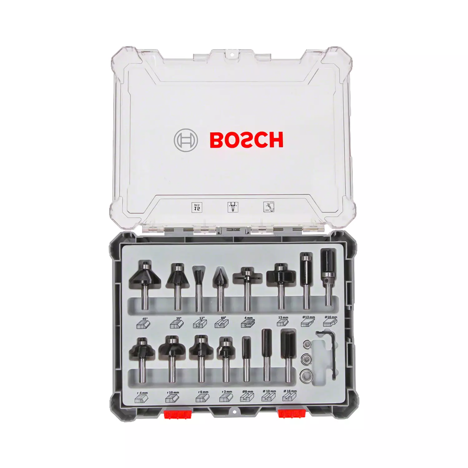 frezeri-za-dyrvo-bosch-f8mm-15chasti-241133 Фрезери за дърво BOSCH Ф8мм 15части - Image 1
