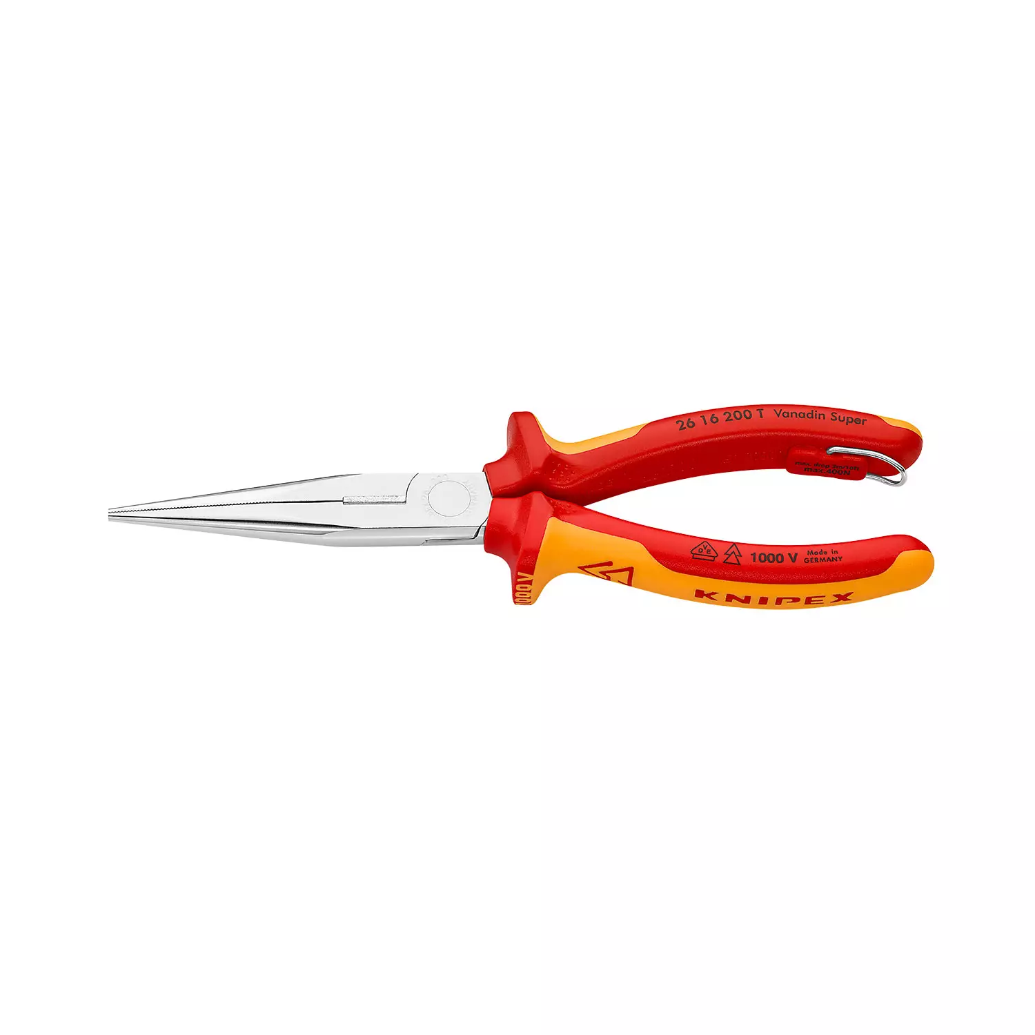 kleshti-justerni-knipex-200mm-1000v-153097 Жустерни клещи KNIPEX 200мм 1000V - Image 1