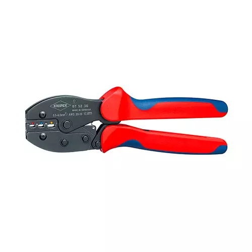 kleshti-kerbovychni-knipex-preciforce-220mm-6066 Клещи за кабелни обувки KNIPEX PreciForce 0.5-6.0мм2 - Image 1