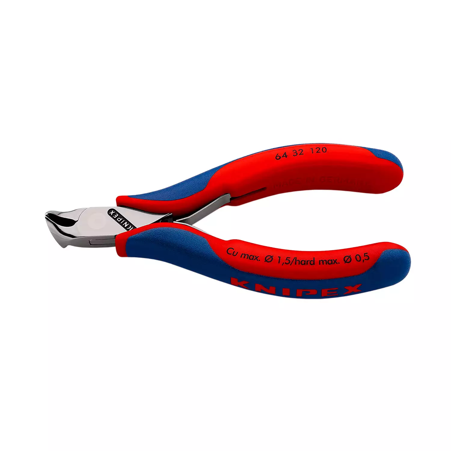 kleshti-rezachki-knipex-115mm-146317 Клещи секачи KNIPEX ф0.5-1.5/120мм - мини - Image 1