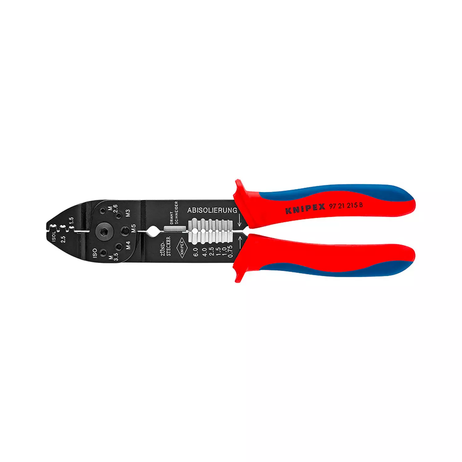 kleshti-za-kabelni-obuvki-knipex-05-25mm2-6562 Клещи за кабелни обувки KNIPEX 0.5-2.5мм2 - Image 1