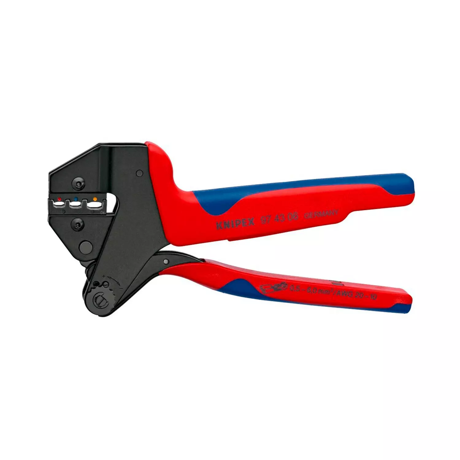 kleshti-za-kabelni-obuvki-knipex-05-60mm2-200746 Клещи за кабелни обувки KNIPEX 0.5-6.0мм2 - Image 1
