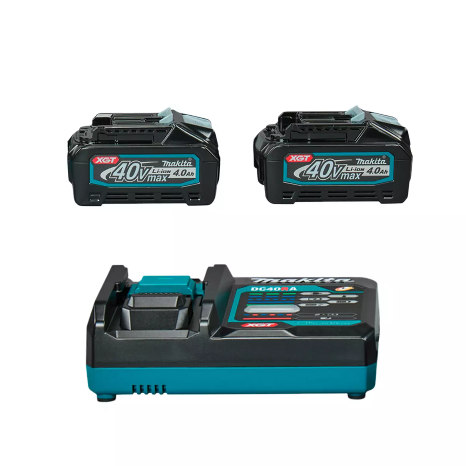 komplekt-baterii-i-zarqdno-ustroistvo-makita-bl4040-x-2-dc40ra-243195 Комплект батерии и зарядно устройство MAKITA BL4040 x 2 + DC40RA - Image 1