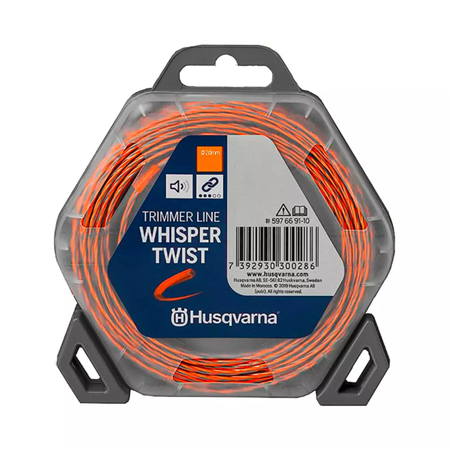 korda-husqvarna-whisper-twist-20mm15m-226973 Корда HUSQVARNA Whisper Twist 2.0мм/15м - Image 1