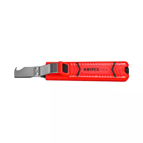 noj-zachistvasht-knipex-165mm-8048 Нож извит за сваляне на изолация KNIPEX 8-28мм - Image 1
