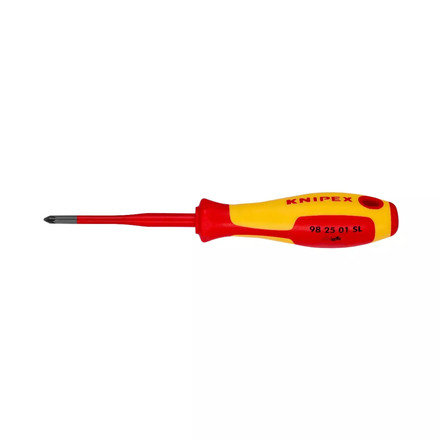 otvertka-krystata-knipex-slim-pz1-18780mm-243457 Отверткa кръстата KNIPEX Slim PZ1 187/80мм - Image 1