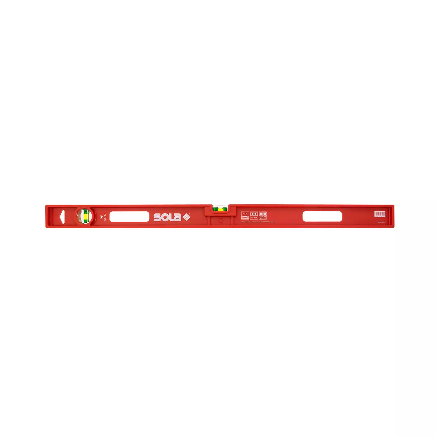plastmasov-nivelir-sola-pf-80cm-122410 Пластмасов нивелир SOLA PF 80cm - Image 1