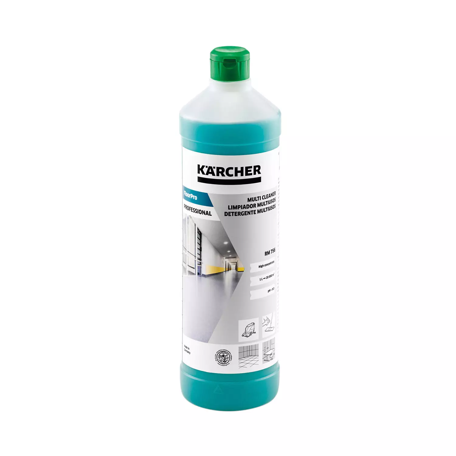 preparat-za-poddyrjashto-pochistvane-na-podove-karcher-rm-756-1l-156862 Препарат за поддържащо почистване на подове KARCHER RM 756 1л - Image 1