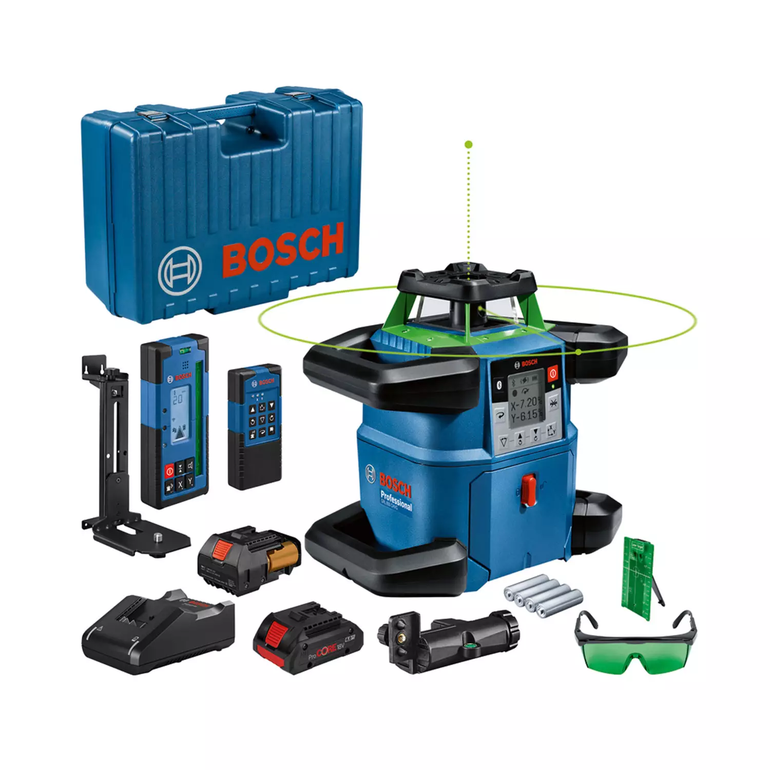 rotacionen-lazeren-nivelir-bosch-grl-650-chvg-191032 Ротационен лазерен нивелир BOSCH GRL 650 CHVG - Image 1