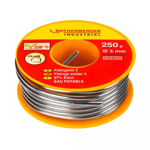 tinol-rothenberger-fittingslot-3-250gr-20894 Тинол на ролка ROTHENBERGER Fittingslot 3 ф3.0мм/250гр - Image 1