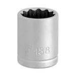 Вложка вътрешен дванадесетостен UNIOR 1/4" - 7/32" - цолова