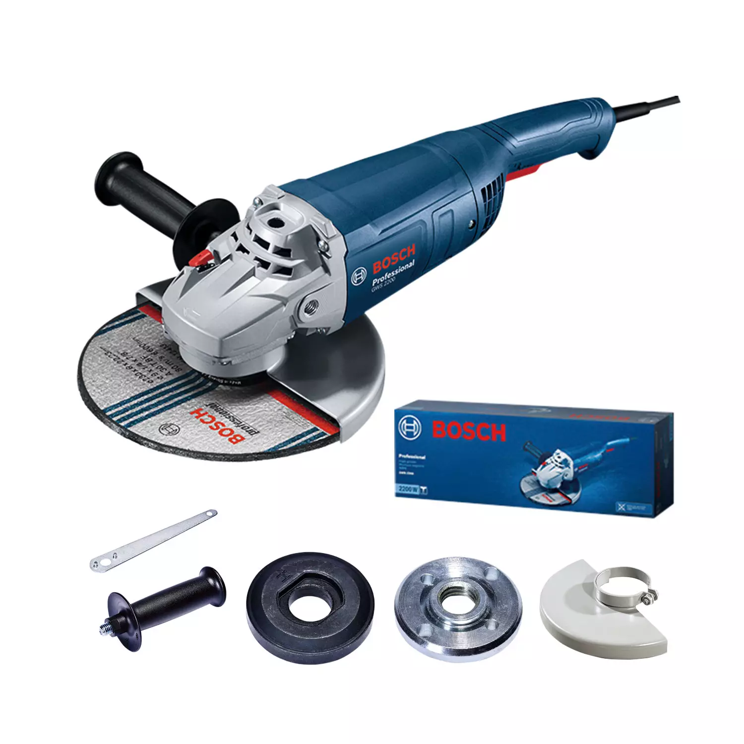ygloshlaif-bosch-gws-2200-222610 Ъглошлайф BOSCH GWS 2200 - Image 1