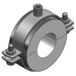 Скоба с изолация ALU-PU 80s 50 M16